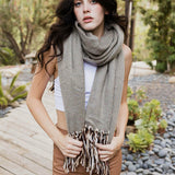 Frayed Bohemian Flow Scarf