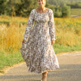 Gia Long Sleeve Maxi Dress