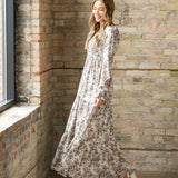 Gia Long Sleeve Maxi Dress