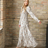 Gia Long Sleeve Maxi Dress