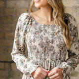 Gia Long Sleeve Maxi Dress