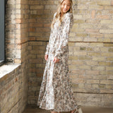 Gia Long Sleeve Maxi Dress