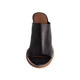 Hallie Heeled Sandal in Black