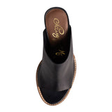 Hallie Heeled Sandal in Black