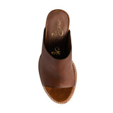 Hallie Heeled Sandal in Tan