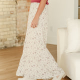Havyn Floral Lined Maxi Skirt