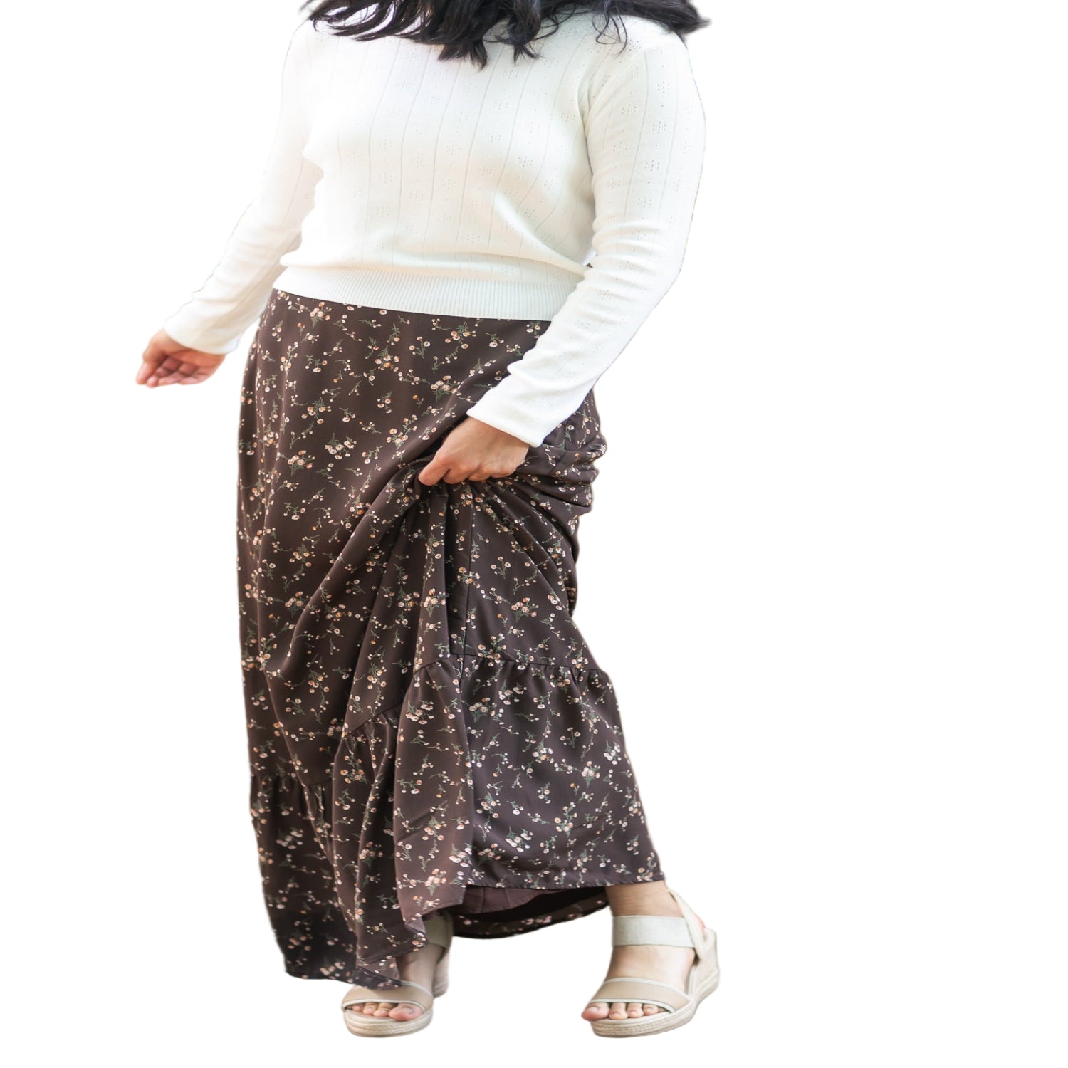Havyn Lined Maxi Skirt