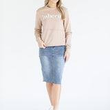 Inherit Raw Edge Crewneck Sweatshirt
