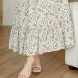 Isabella V-Neck Floral Maxi Dress