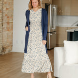 Isabella V-Neck Floral Maxi Dress