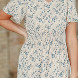 Isabella V-Neck Floral Maxi Dress