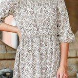 Isla 3/4 Sleeve Midi Dress