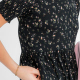 Jess Short Sleeve Midi Dress