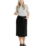 Jordan Knit Midi Skirt