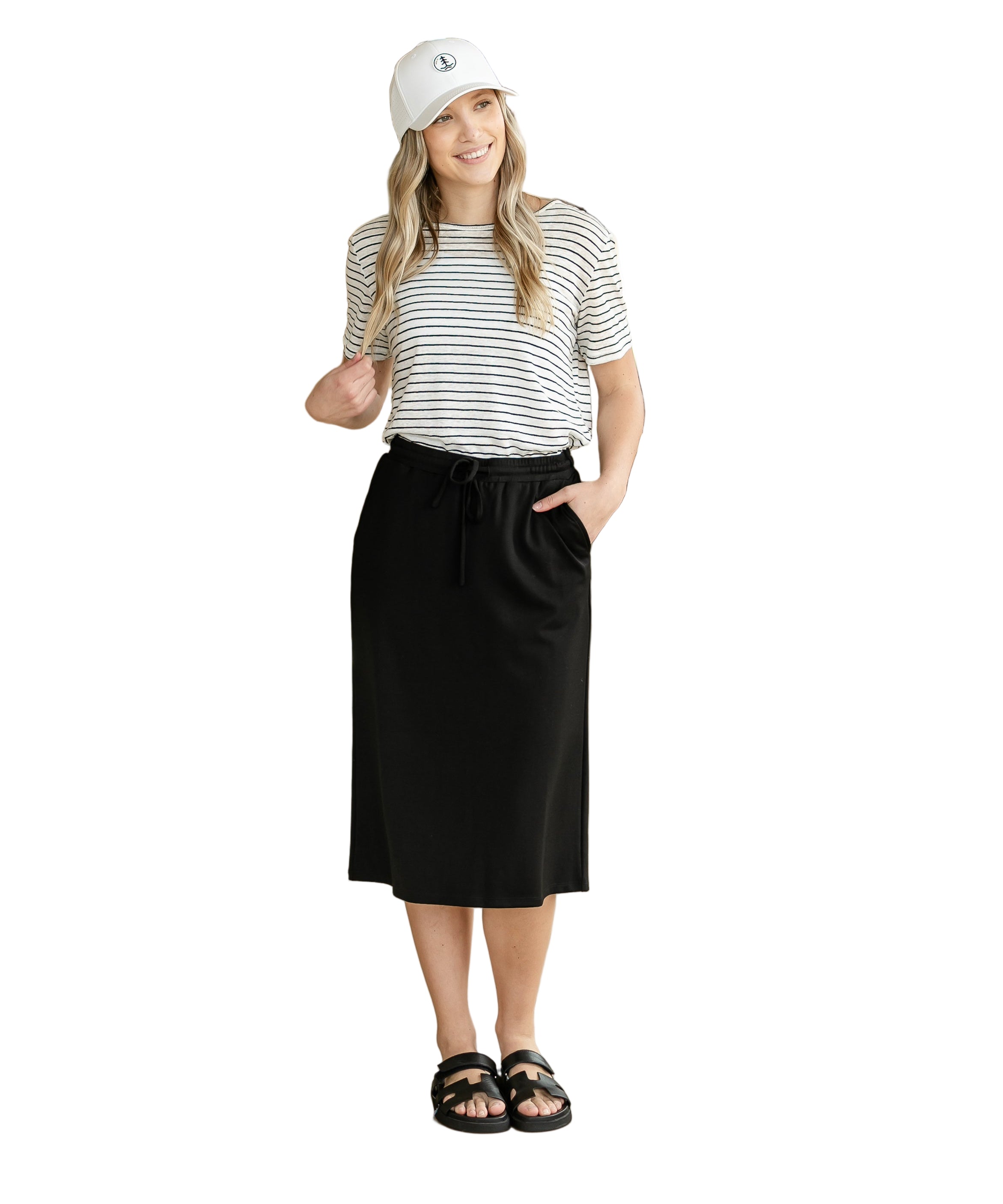 Jordan Knit Midi Skirt