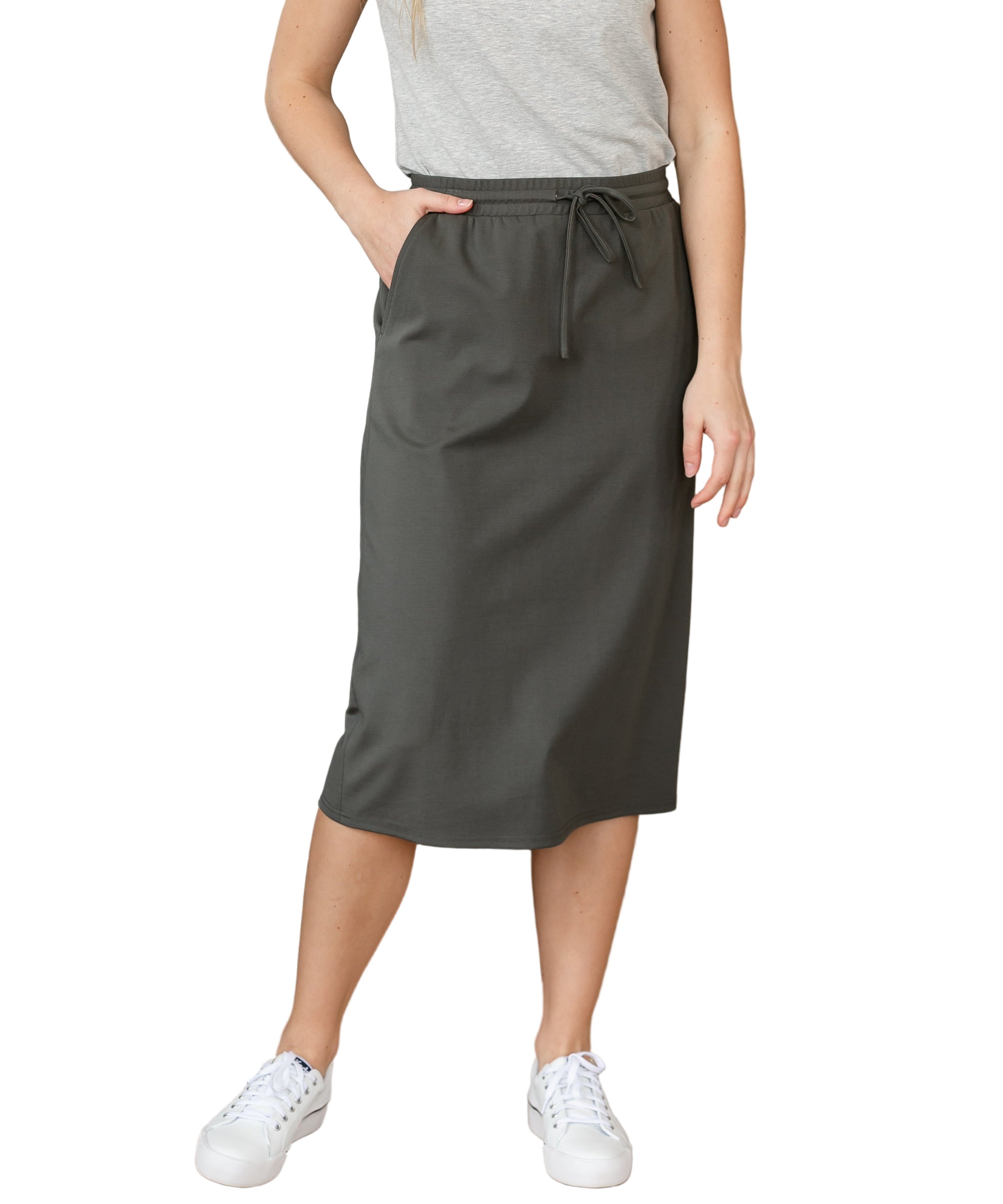 Jordan Knit Midi Skirt