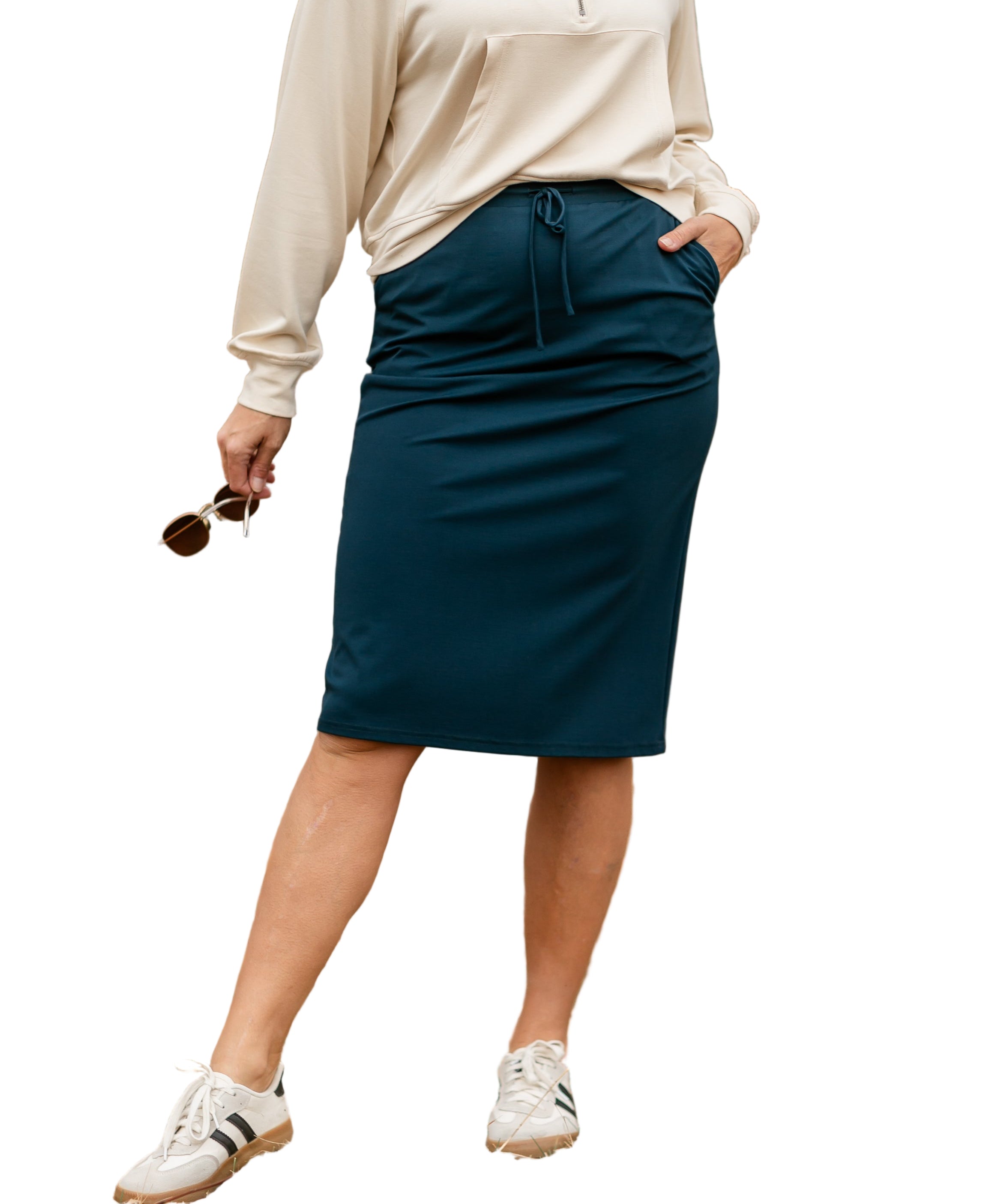 Jordan Knit Midi Skirt