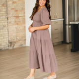 Kayleen Gauze Maxi Dress