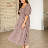 Kayleen Gauze Maxi Dress