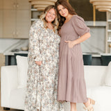 Kayleen Gauze Maxi Dress