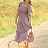 Kayleen Gauze Maxi Dress