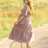 Kayleen Gauze Maxi Dress
