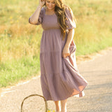 Kayleen Gauze Maxi Dress