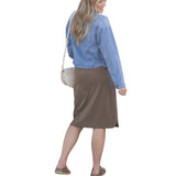 Kelly Drawstring Midi Skirt