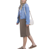 Kelly Drawstring Midi Skirt