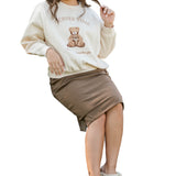 Kelly Drawstring Midi Skirt