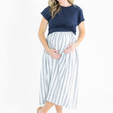 Laken Striped Midi Dress - FINAL SALE