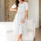 Laken Striped Midi Dress - FINAL SALE