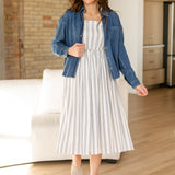 Laken Striped Midi Dress - FINAL SALE