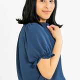 Laurel V-neck Short Sleeve Top
