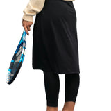 Lucille Tulip Hem Leggings Skirt