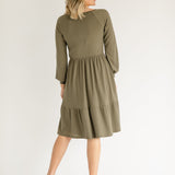 Luna Tiered Midi Dress