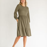 Luna Tiered Midi Dress