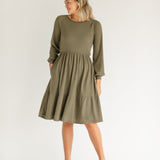 Luna Tiered Midi Dress