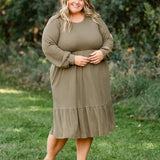 Luna Tiered Midi Dress