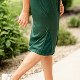 Manda Athletic Midi Dress