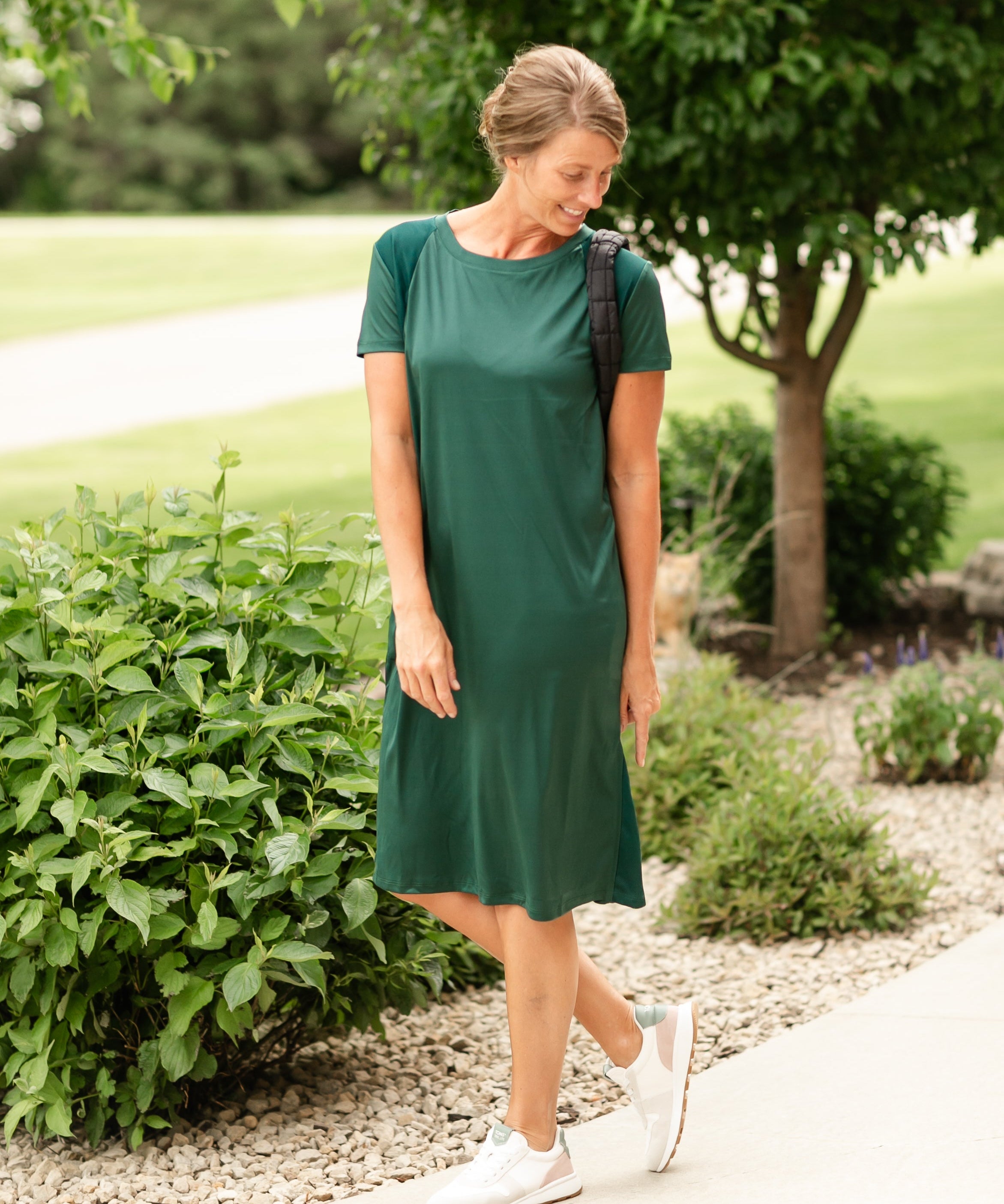 Manda Athletic Midi Dress