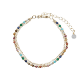 Master Healer 2mm Necklace + Layered Bracelet Set