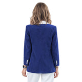 Women's Corduroy Blazer – Slim-Fit Elegant Workwear Jacket
