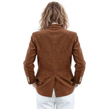 Women's Corduroy Blazer – Slim-Fit Elegant Workwear Jacket