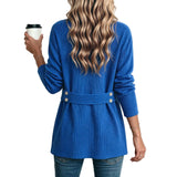 Knitted Loose Jacket – Casual Versatile Long Sleeve