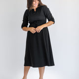 Monica Tie Waist Midi Dress