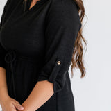 Monica Tie Waist Midi Dress