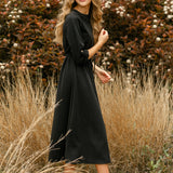 Monica Tie Waist Midi Dress