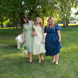 Montie Flutter Sleeve Maxi Dress