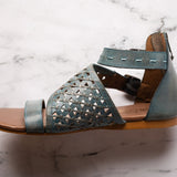 Nora Sandals in Teal